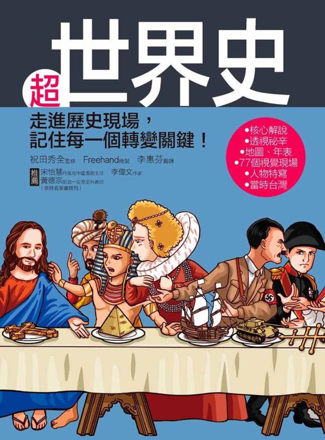 超世界史 - 走進歷史現場,記住每一個轉變關鍵! - 封面